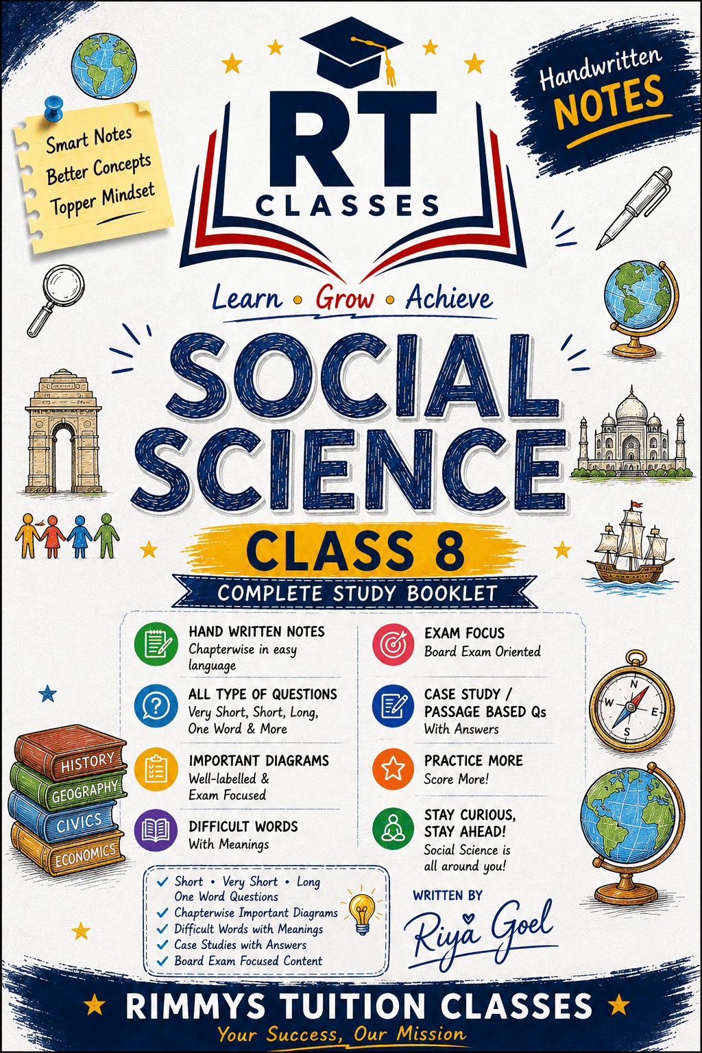 CLASS 8 SOCIAL SCIENCE FULL BOOKLET